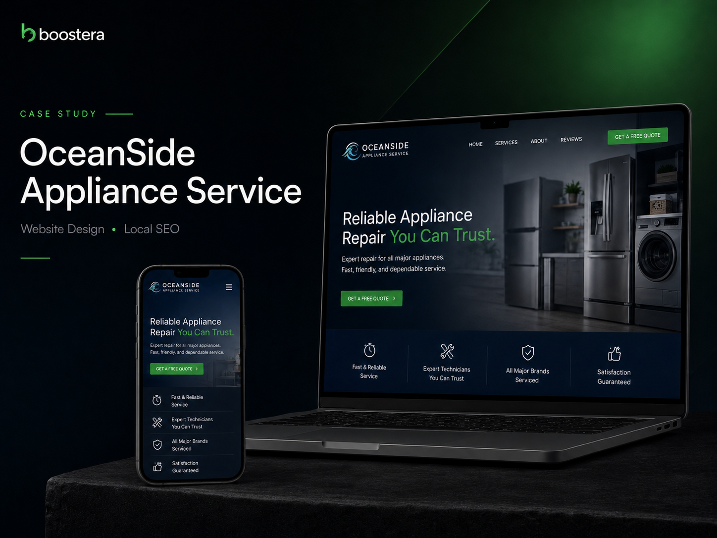 OceanSide Appliance Service case study cover